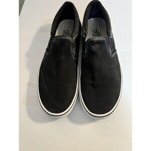 Vans Mens Classic 500714 Black Casual Sneakers Slip-on Size M 12 Pre Owned